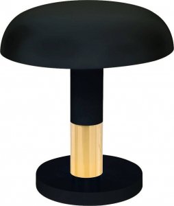 Lampa stołowa Amplex Stojąca LAMPKA nocna FUNGO 0570 Amplex stołowa LAMPA metalowy grzybek czarny złoty 1