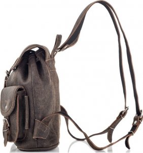 Belveder Beżowy Plecaczek Skórzany Damski Mini BR22 2