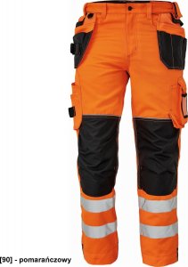 CERVA KNOXFIELD HI VIS 310 FL - spodnie - pomarańczowy 48 1