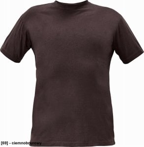 CERVA TEESTA - t-shirt - ciemnobrązowy XXL 1