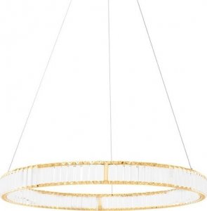 Lampa wisząca Moosee Glamour lampa wisząca Liberty LED 24W 3000K złoty ring 1