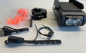 Uchwyt na telefon rowerowy z power bankiem 3