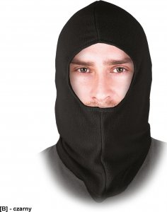 R.E.I.S. CZKOM-POL - kominiarka ochronna z jednym otworem - żółty 2