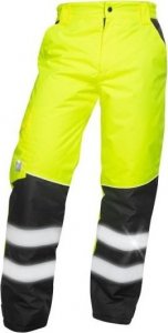 Ardon HOWARD - nieprzemakalne spodnie hi-viz z elementami odblaskowymi, 100 % poliester - Żółty H8940 XL 1