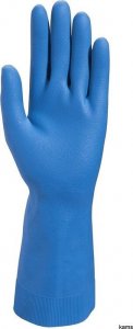 Delta Plus VE440 - RĘKAWICA Z LATEKSU NATURALNEGO FLOKOWANA BAWEŁNĄ 7/8 2