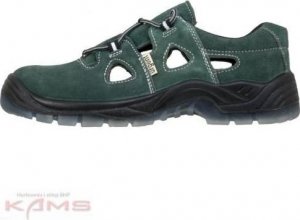 URGENT 305 S1 TPU Urgent - zamszowe sandały ochronne z metalowym podnoskiem, antyelektrostatyczne 45 2