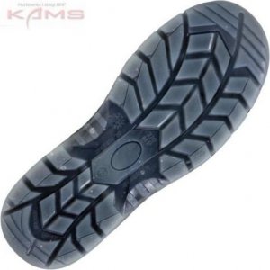 URGENT 305 S1 TPU Urgent - zamszowe sandały ochronne z metalowym podnoskiem, antyelektrostatyczne 45 4