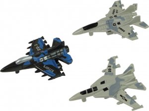 LeanToys Zestaw Armii Morskiej Okrętowa Baza Wojskowa Odrzutowce Bomby Wyrzutnia 4