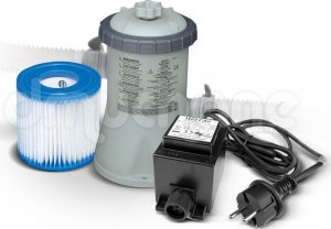 Intex Pompa filtrująca do basenów + transformator 12V 1250 l/h INTEX 28602GS 1