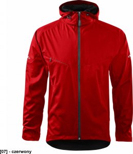 MALFINI Cool 515 - ADLER - Softshell kurtka męska, 210 g/m, 100% poliester, - czerwony S 1