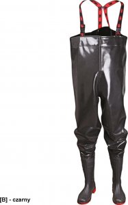 Pros AJ-SBSTRONG - Spodniobuty Strong, wodoochronne, wytrzymała guma Rubber New Generation, nie wymagająca konserwacji - WODERY 42 1