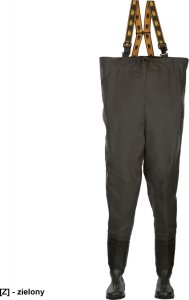 Pros AJ-SBM01FS5 - Spodniobuty "MAX S5 fluo",  wodoochronna, wytrzymała tkanina Plavitex Heavy Duty Fluo - WODERY 40 1