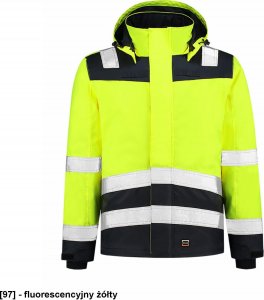 TRICORP Midi Parka High Vis Bicolor T51 - ADLER - Kurtka robocze unisex, 200 g/m, 100% poliester, - fluorescencyjny żółty L 1