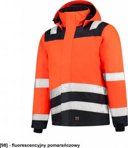 TRICORP Midi Parka High Vis Bicolor T51 - ADLER - Kurtka robocze unisex, 200 g/m, 100% poliester, - fluorescencyjny pomarańczowy 4XL 2