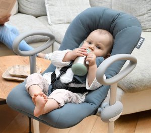 Beaba Beaba Bidon termiczny termobutelka ze słomką 250 ml Sage green 8