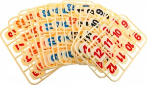 Ramiz Logiczna gra liczbowa Rummy dla dzieci dorosłych Rodzinna rozrywka + Nauka matematyki 4