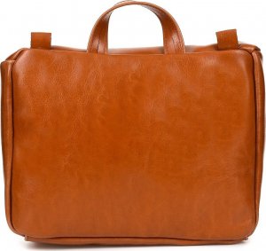 Beltimore Beltimore kosmetyczka Skórzana premium saszetka brązowa J47 6