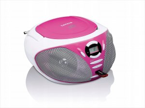 Radio Lenco SCD-300 pink 2
