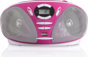 Radio Lenco SCD-300 pink 4