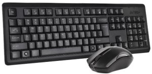 Klawiatura + mysz A4Tech A4tech 4200N set bezdr. kláv. + bezdr. V-Track optická myš,CZ/US, USB 2