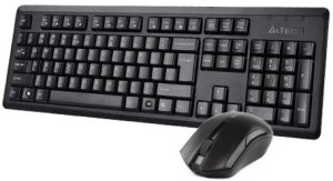 Klawiatura + mysz A4Tech A4tech 4200N set bezdr. kláv. + bezdr. V-Track optická myš,CZ/US, USB 3