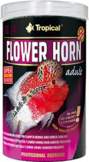 Tropical FLOWER HORN ADULT pellet 500ml 1