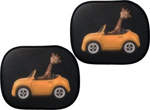 Kontext Kurtyna statyczna osłona okna samochodu żyrafa 3