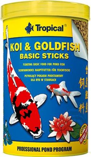 Tropical Pokarm dla rybek Koi&Goldifsh Basic Sticks 11L/900g (40377) 1