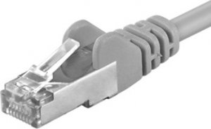 PremiumCord PREMIUMCORD Patch kabel CAT6a S-FTP, RJ45-RJ45, AWG 26/7 15m šedá 1