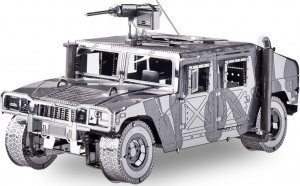 Piececool Piececool Puzzle Metalowe Model 3D - Wojskowy Pojazd Terenowy 1