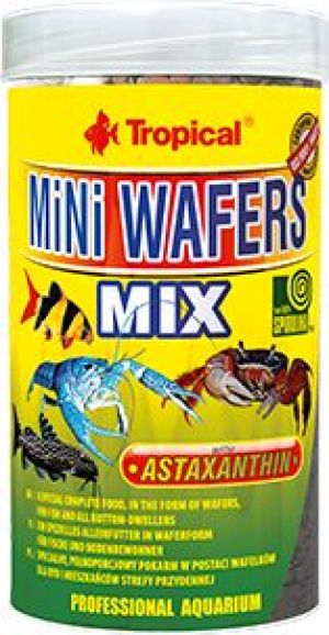 Tropical Pokarm dla rybek Mini Wafers Mix saszetki 90g /10szt (66533) 1