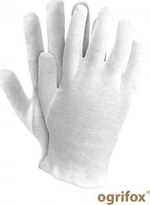 Ogrifox OX-UNDER - rękawice ochronne z bawełny pozwalając oddychać skórze,  min. 12 par 8 1