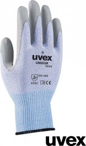 Uvex RUVEX-UNI6649 - Rękawice ochronne, część chwytna oraz końcówki palców pokryte powłoką poliuretanową 9 1