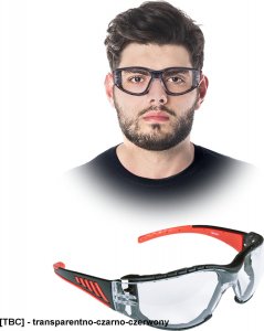 R.E.I.S. OO-LINCOLN - Przeciwodpryskowe okulary ochronne - uni 1