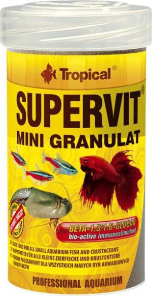 Tropical SUPERVIT mini GRANULAT PUSZKA 100ml 1