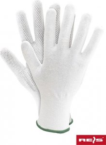 Ogrifox RMICRONYL - rękawice ochronne dziane z jednostronnym mikronakropieniem,  min. 12 par 7 1
