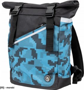 CERVA NEURUM plecak - pojemny, jednokomorowy plecak, atrakcyjny design - morski. 1