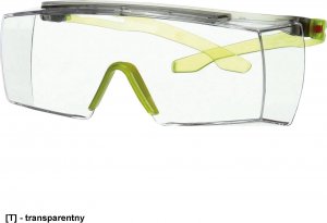 3M 3M-OO-SF3701S - okulary ochronne nakładkowe SecureFit 3700 Series, regulowane zauszniki. 1
