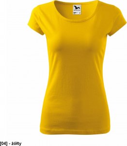 MALFINI Pure 122 - ADLER - Koszulka damska, 150 g/m - żółty M 1