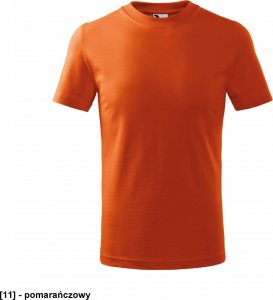 MALFINI Basic 138 - ADLER - Koszulka dziecięca, 160 g/m - pomarańczowy 122 cm/6 lat 1