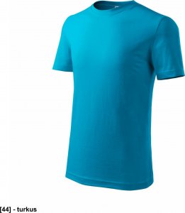 MALFINI Classic New 135 - ADLER - Koszulka dziecięca, 145 g/m - turkus 146 cm/10 lat 2