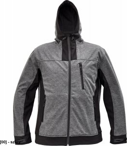 CERVA HUYER - kurtka softshellowa, poliester/spandex, rozm. xs-3xl, - royal niebieski XS 1