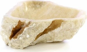 Umywalka Divero Umywalka z naturalnego kamienia onyksu - nablatowa 1