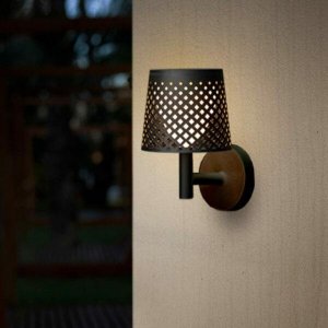 New Garden NEW GARDEN lampa ogrodowa GRETA SOLAR NEGRO 5in1 czarna 3