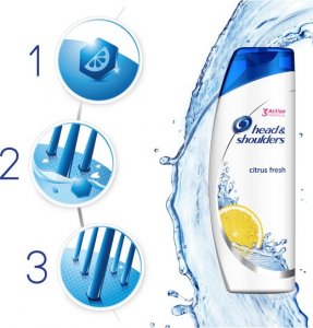 head & shoulders Head & Shoulders, Citrus Fresh Szampon, 200 ml 2