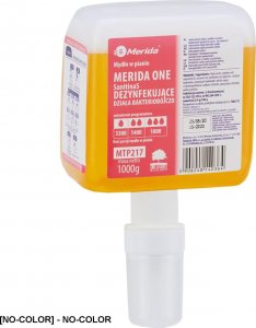 Merida HME-MTP217 - Dezynfekujące mydło-piana, dozowniki MERIDA ONE, SanitinaS, ok. 3300 porcji piany - 1000 g. 1