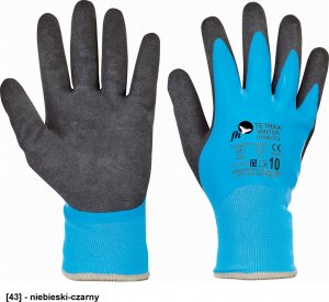 CERVA TETRAX WINTER - zimowe rękawice robocze, nylon/latex, rozmiary 10 1
