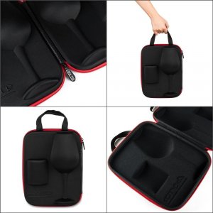 Etui z kieliszkiem i szklanką niej niego Who cares 5