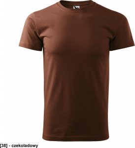 MALFINI Basic 129 - ADLER - Koszulka męska, 160 g/m - czekoladowy XS 1
