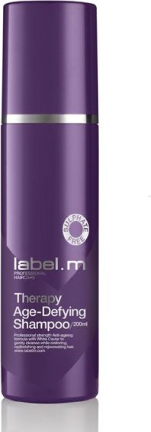 Label m Therapy Rejuvenating Age-Defying Shampoo Odmładzający szampon do włosów 200ml 1